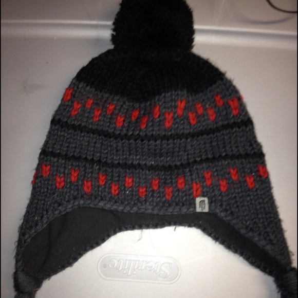 ⛄❄ WARM winter The North Face fleece lined hat ❄⛄