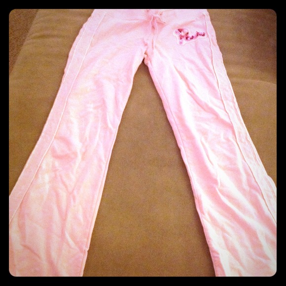 Pink Sweat pants