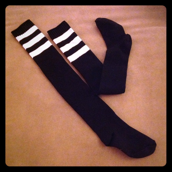 Long black sock