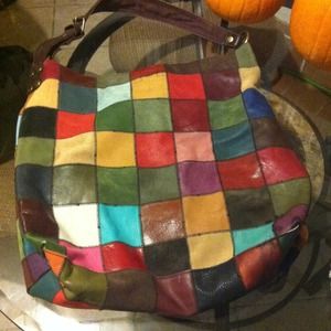 Large lucky brand purse
