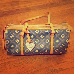 Dooney & Burke handbag, blue