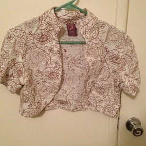 Embroidered crop Top Embroidered crop Top