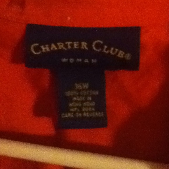 Rusty orange colored blouse - Picture 3 of 3