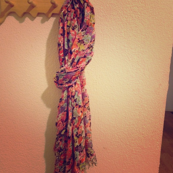 Floral scarf