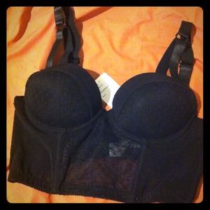 Black forever 21 bustier size:S