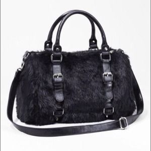 *Reduced price! * Faux fur handbag