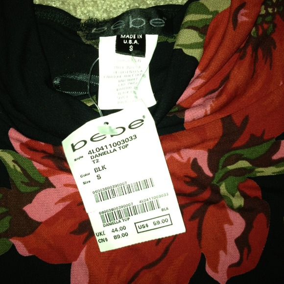 Bebe top - Picture 2 of 2