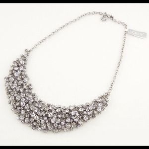 JCrew silver cluster neclace