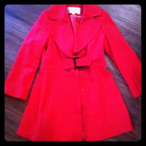 Brand new Jessica Simpson red wool jacket