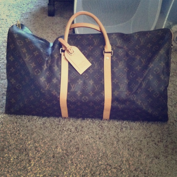 Reserved ---Louis Vuitton inspired duffle