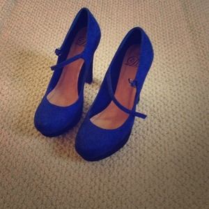 Blue and black timeless fashion shoes