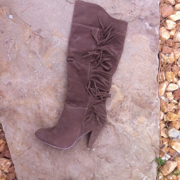 Forever 21 Fringe Boots