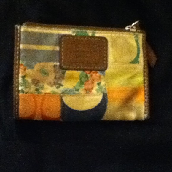 Coach patch work wallet