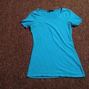 Nice teal short sleeve express tee