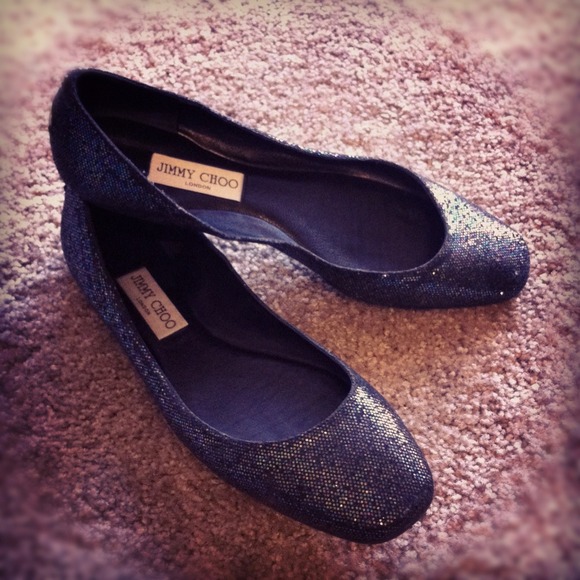 ✂REDUCED AGAIN✂ Jimmy Choo black flats