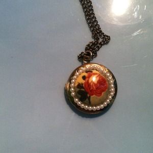 Rose lock it necklace