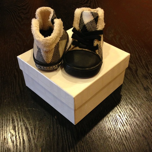 Baby Burberry Hightops