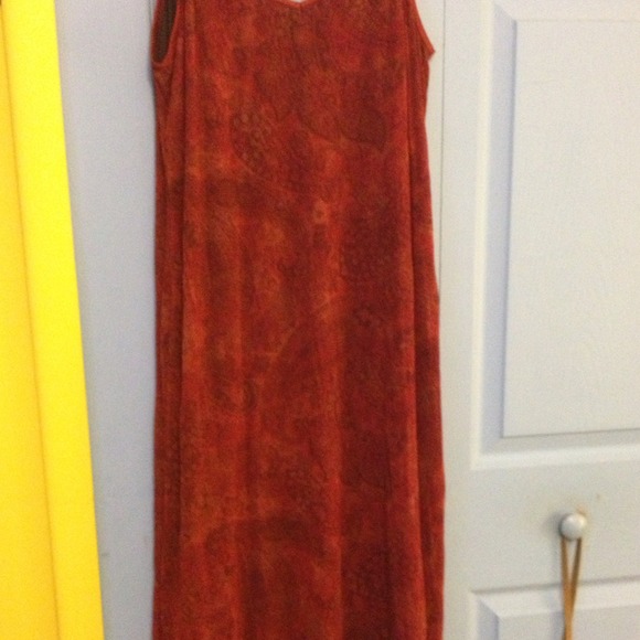 Lane Bryant ankle length dress paisley print