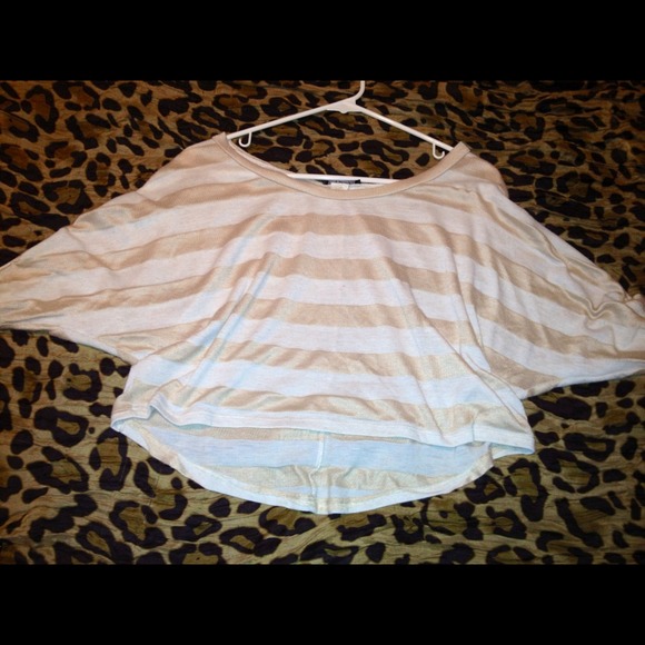 Cute nude striped shirt