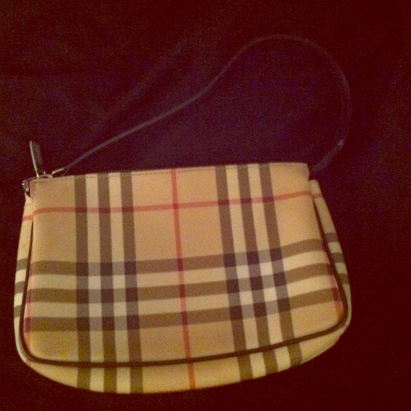 Authentic Burberry over the should purse