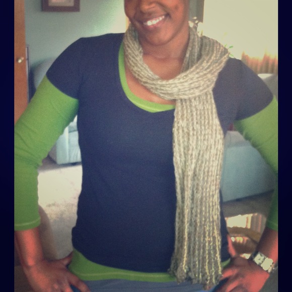 Knitted scarf