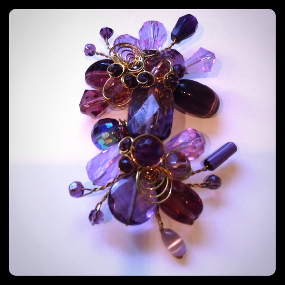 Violet Brooch