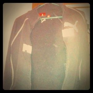 SOLD!!!!! Large puma jacket.