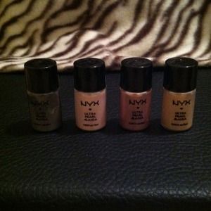 NYX eyeshadow pigments