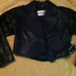 Vintage Wilson short leather jacket