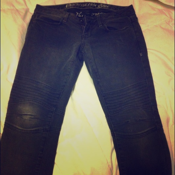 Converse Motocross skinny jeans size 7/8.