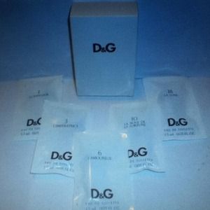Dolce & Gabbana Accessories - Dolce & Gabbana 5pc Perfume Sample Collection Set Dolce & Gabbana Accessories - Dolce & Gabbana 5pc Perfume Sample Collection Set