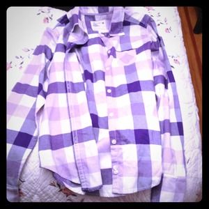 Purple American eagle "farmers top"