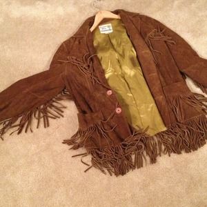 Jackets & Coats - Vintage Suede Fringe Jacket Jackets & Coats - Vintage Suede Fringe Jacket