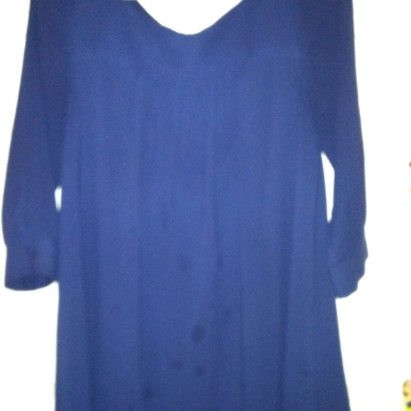 Navy Blue Size 10 shift dress from H&M