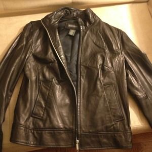Banana Republic leather jacket