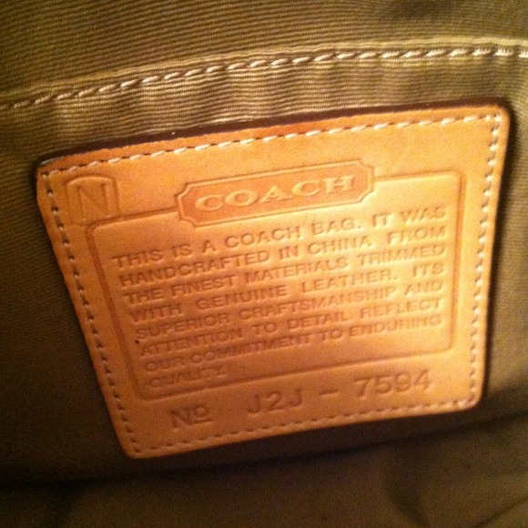 Authentic Coach Bag - Picture 3 of 4
