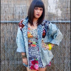 Funky Fresh Acid Wash Jacket