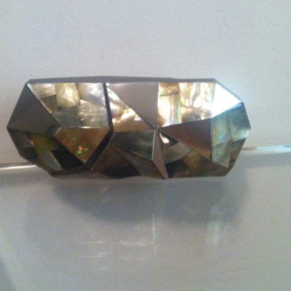Rafe New York- gorgeous shell and mirror clutch - Picture 2 of 4