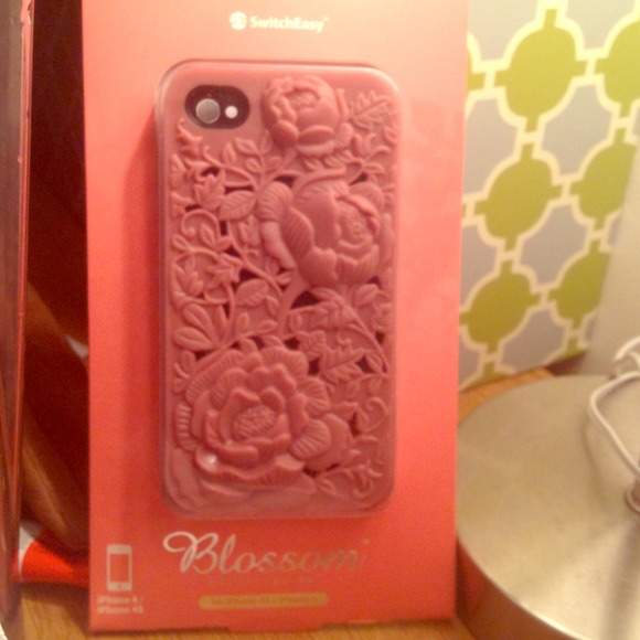 Pink rose iphone 4/4s case