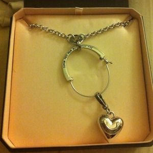 NIB Juicy Couture Silver Necklace! 100% Authentic