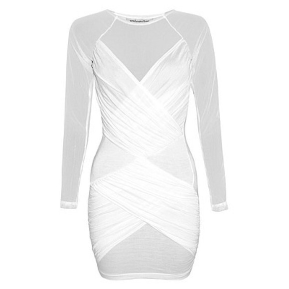 Style stalker white dress, size 4 (US)