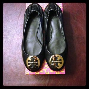 Authentic Tory Burch Reva Ballet Flats
