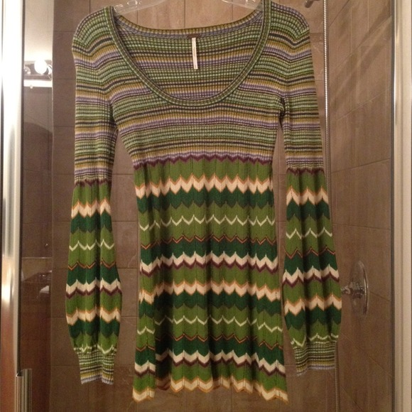 Free People wool tunic