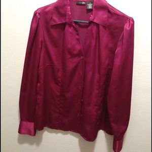 New wine color shirt.