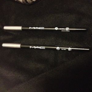 2 M.A.C black eyeliner pencils