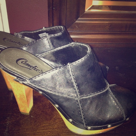 Candie's clogs worn once only