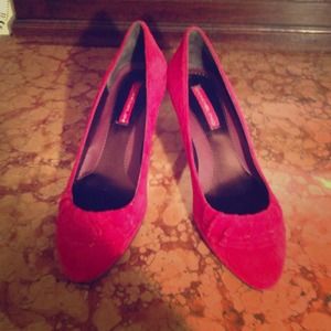 Red Suede Shoes