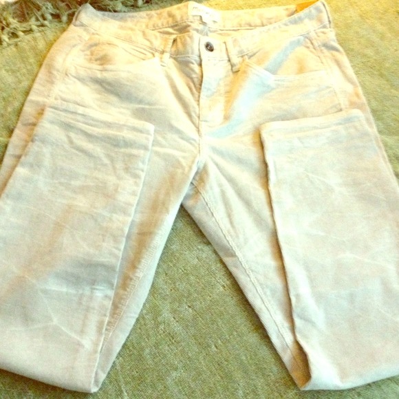 NWT Madewell Corduroy beige pants