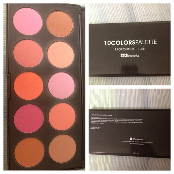 bh cosmetics blush palette