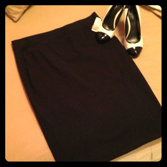 *RESERVED*Black Pencil Skirt